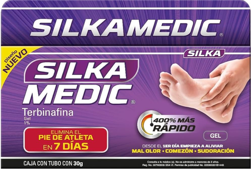 SILKA MEDIC GEL TERBINAFINA GEL 1% 30 G