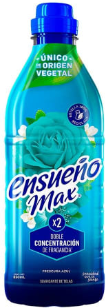 ENSUEÑO MAX FRESCURA AZUL 850 ML