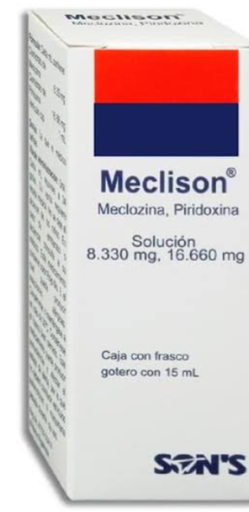 MECLISON SOLUCION MECLOZINA 8.33 MG/PIRIDOXINA 16.66 MG/ML 15 ML