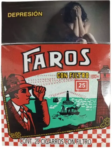 FAROS CON FILTRO 25 CIGARROS