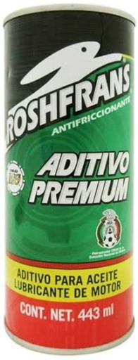 ROSHFRANS ADITIVO PREMIUM ANTIFRICCIONANTE PARA ACEITE DE MOTOR 443 ML 7501390503612