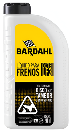 BARDAHL LIQUIDO PARA FRENOS DOT3 LF3 900 ML 7501087551902