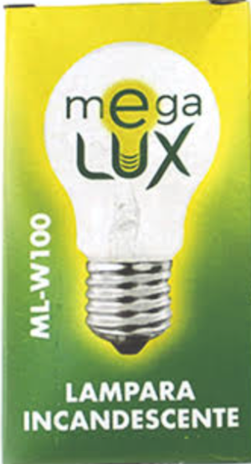 MEGA LUX LAMPARA INCANDESCENTE
