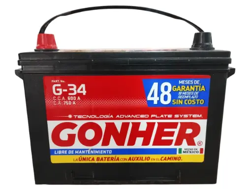AKRON GONHER ACUMULADOR/BATERIA G-34 744926401342