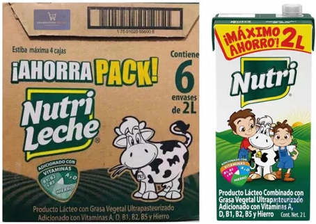 NUTRI 2 L CAJA CON 6 PIEZAS