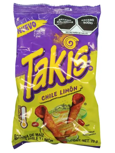 TAKIS CHILE Y LIMON 70 G