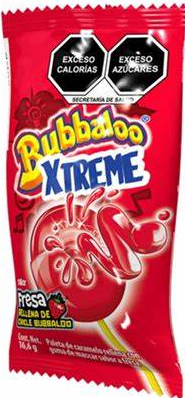 BUBBALOO XTREME PALETA SABOR FRESA