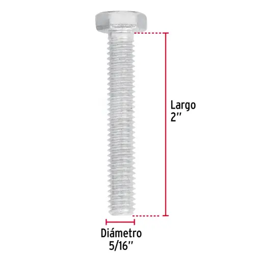 TORNILLO 5/16" X 2" (TO14)
