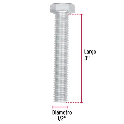 TORNILLO 1/2" X 3" (TO5)
