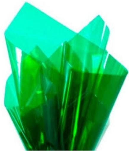 PAPEL CELOFAN COLOR VERDE 