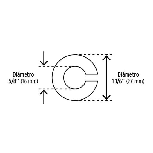 GUASA/ARANDELA DE PRESION 5/8" (GUP3)