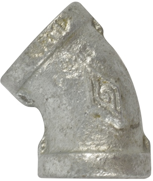 (GALVANIZADO) CODO 1/2"-45 (0204013)