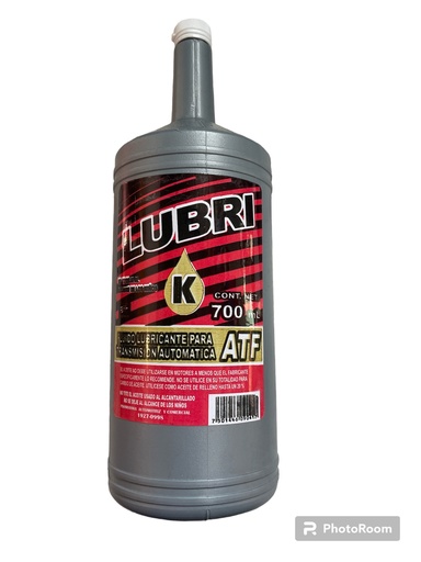LUBRI K ACEITE PARA TRANSMISION AUTOMATICA 700 ML
