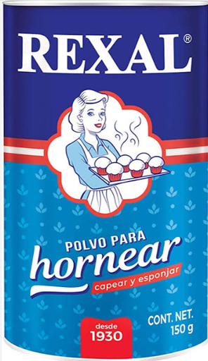 REXAL POLVO PARA HORNEAR 150 G