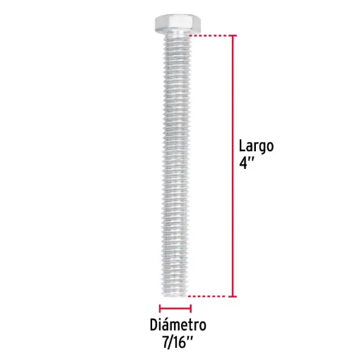 TORNILLO 7/16" X 4" (TO21)