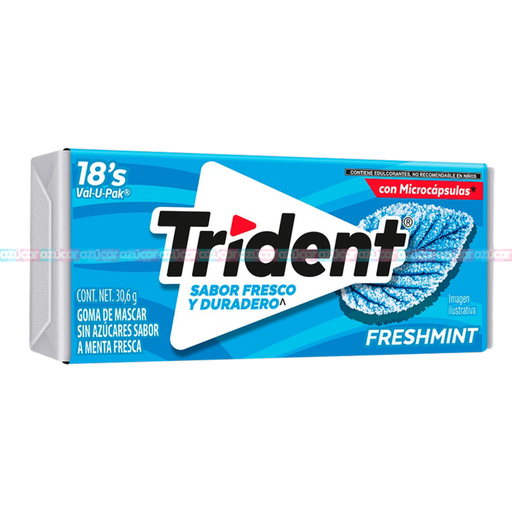 TRIDENT 18'S VAL-U-PAK FRESH MINT