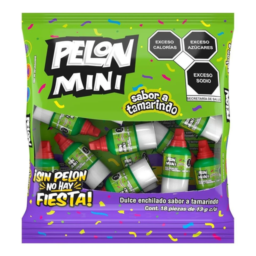 PELON MINI TAMARINDO 18 PIEZAS