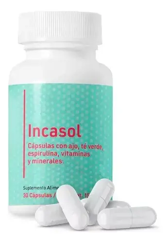 INCASOL SUPLEMENTO ALIMENTICIO 30 CAPSULAS