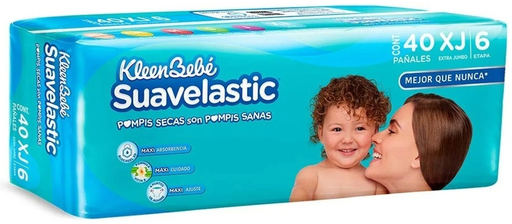 SUAVELASTIC E6 40 PAÑALES
