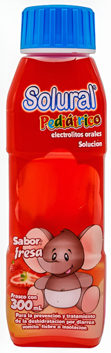 SOLURAL PEDIATRICO FRESA 300 ML